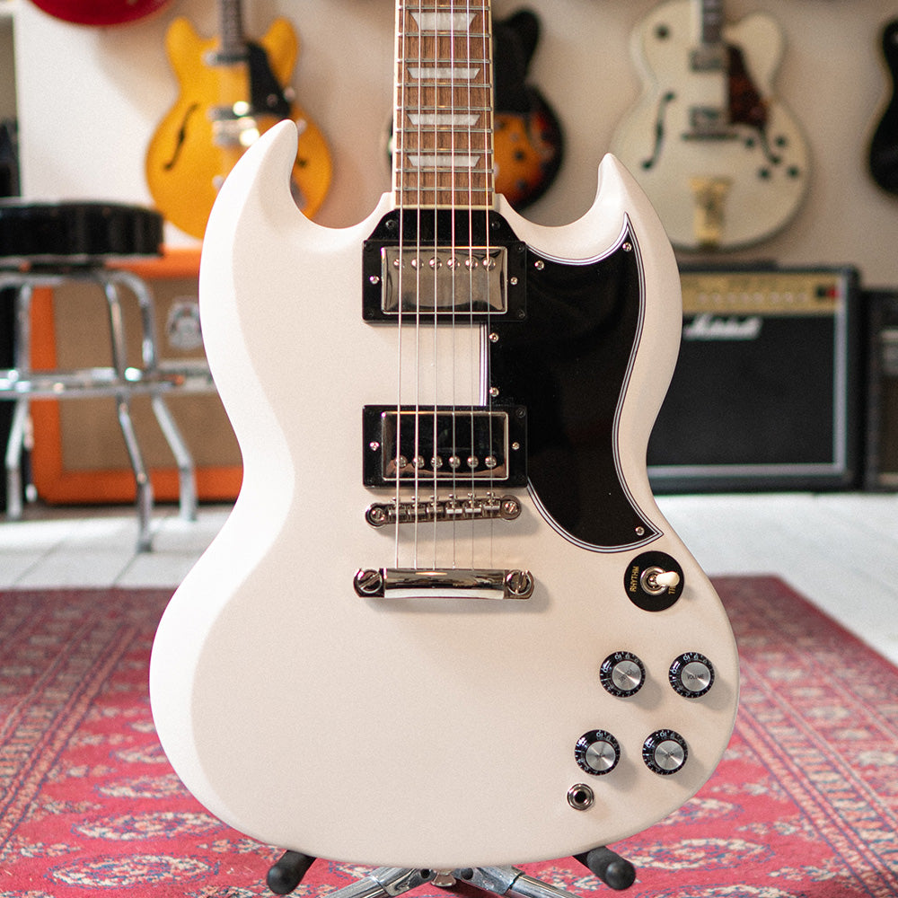 Epiphone '61 SG Standard - Aged Classic White with Hard Case - Preowned