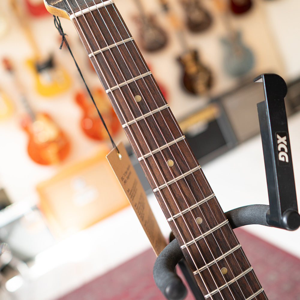 ERC TC Style W/P90's - Graphite Black Ash - Metallic Black Back