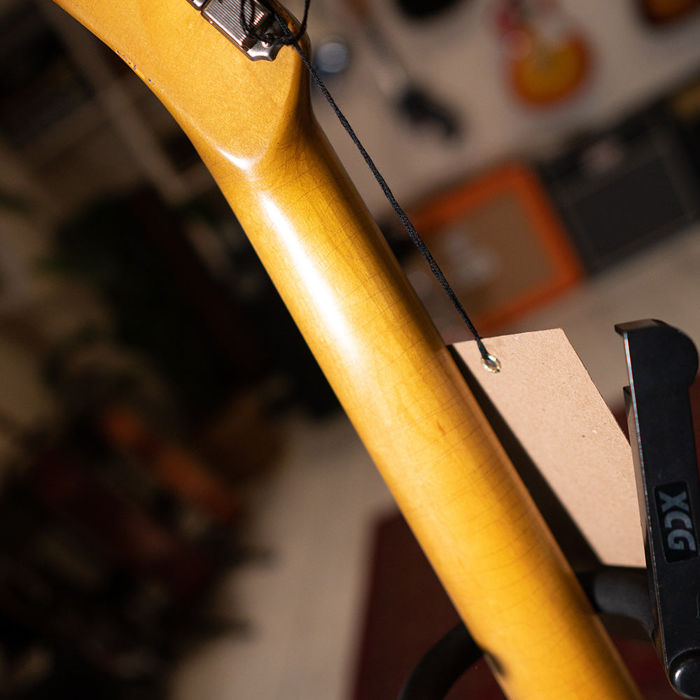 Electric Relic Co. TC Electric Guitar HS - Black Over Silver Paisley 'Silverburst'