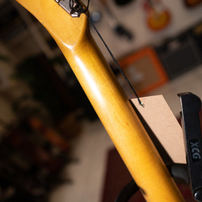 Electric Relic Co. TC Electric Guitar HS - Black Over Silver Paisley 'Silverburst'