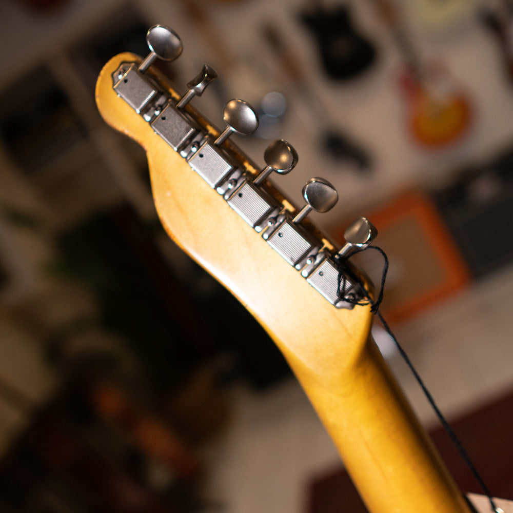 Electric Relic Co. TC Electric Guitar HS - Black Over Silver Paisley 'Silverburst'