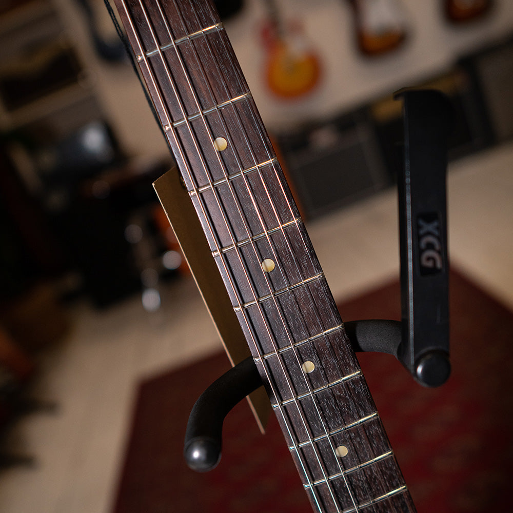 Electric Relic Co. TC Electric Guitar HS - Black Over Silver Paisley 'Silverburst'