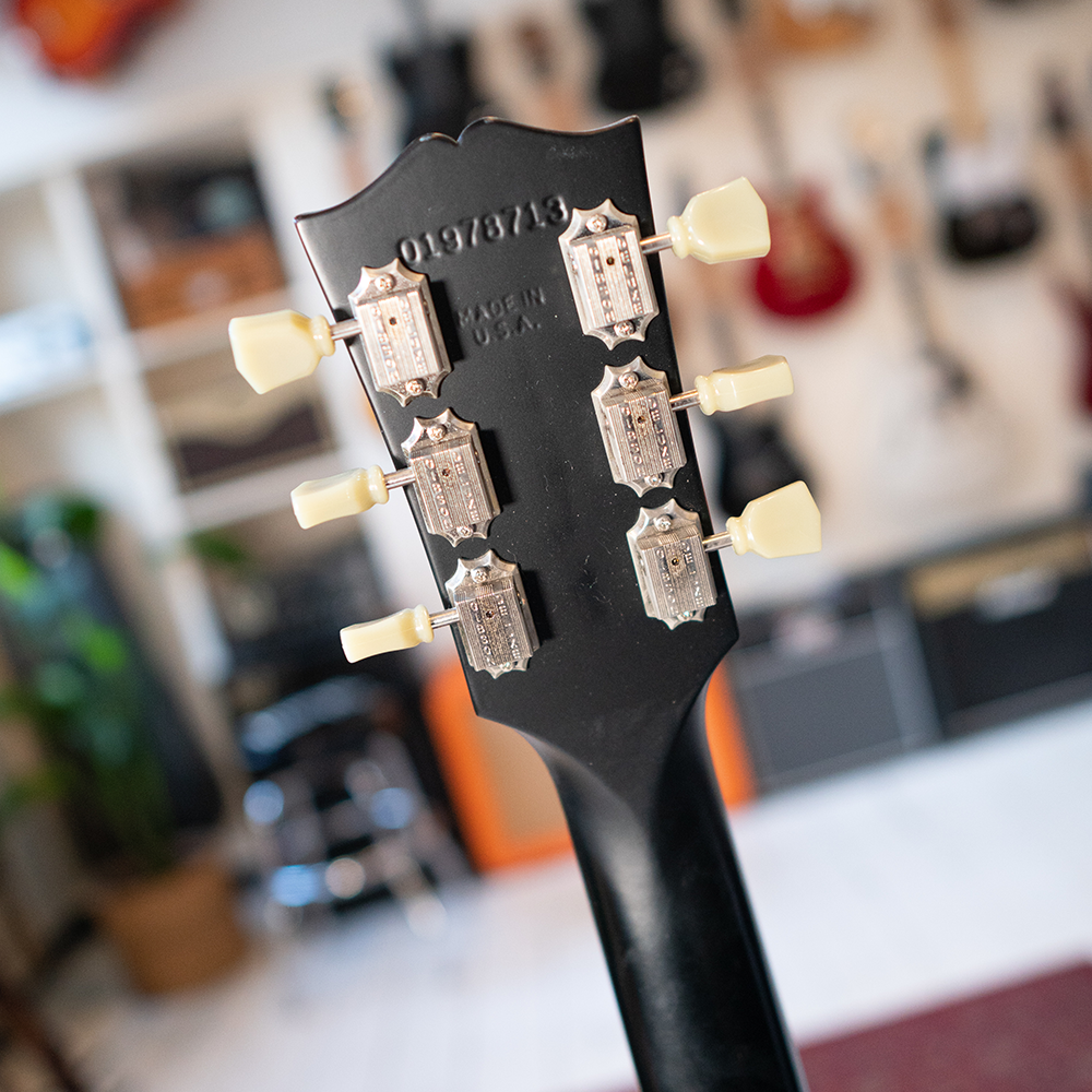 2008 Gibson ES-335 - Satin Trans Black - Gibson Hard Case - Preowned