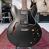 2008 Gibson ES-335 - Satin Trans Black - Gibson Hard Case - Preowned