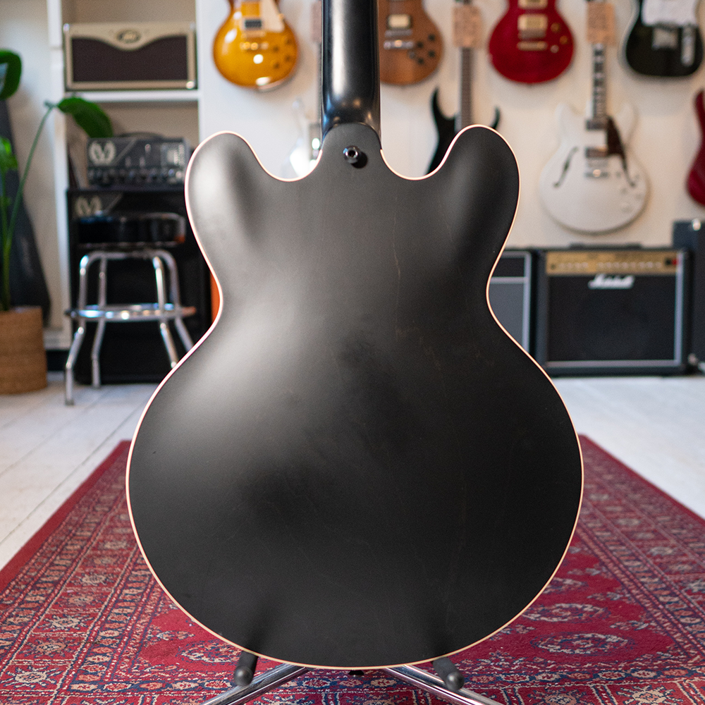 2008 Gibson ES-335 - Satin Trans Black - Gibson Hard Case - Preowned