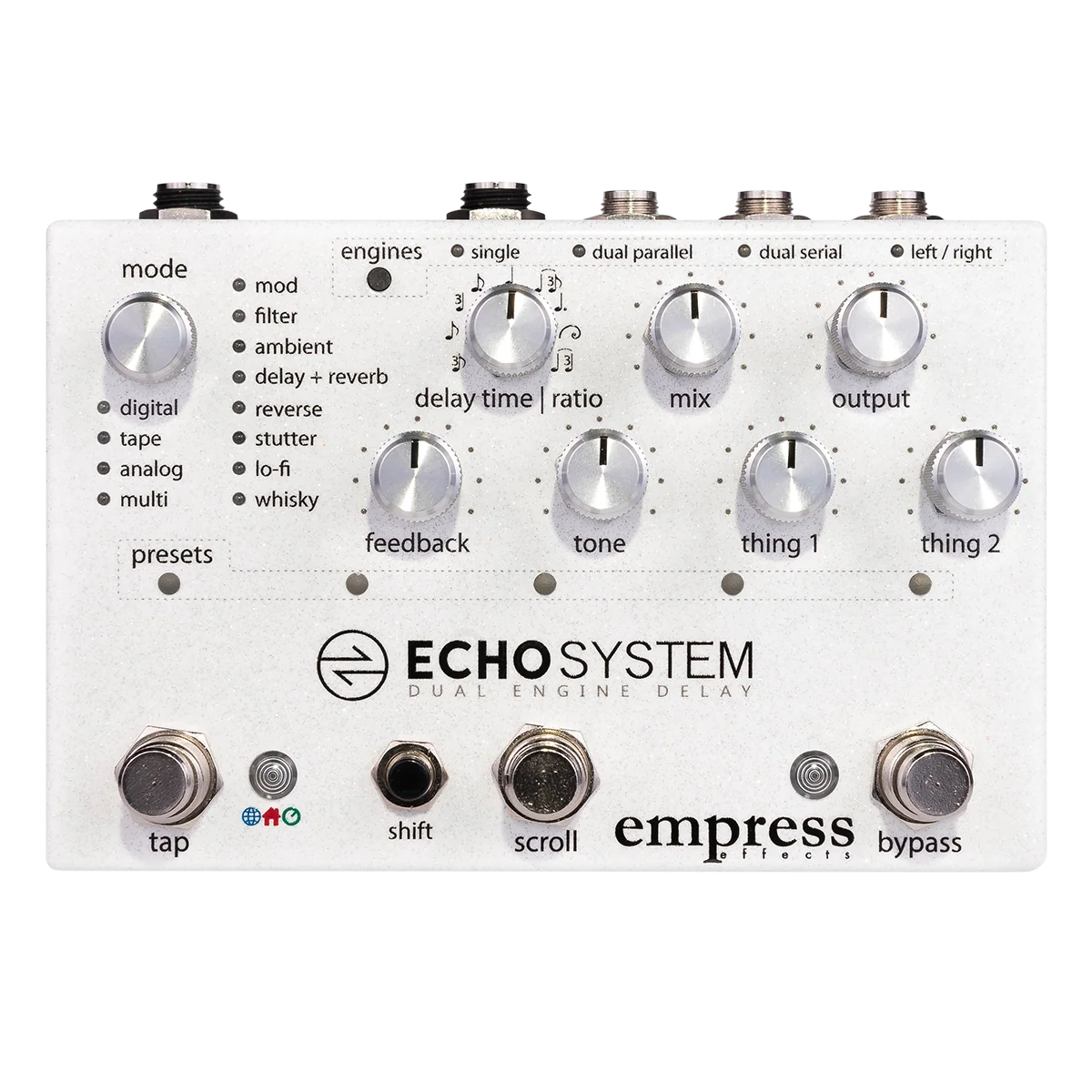 Empress Effects Echosystem Delay Effects Pedal