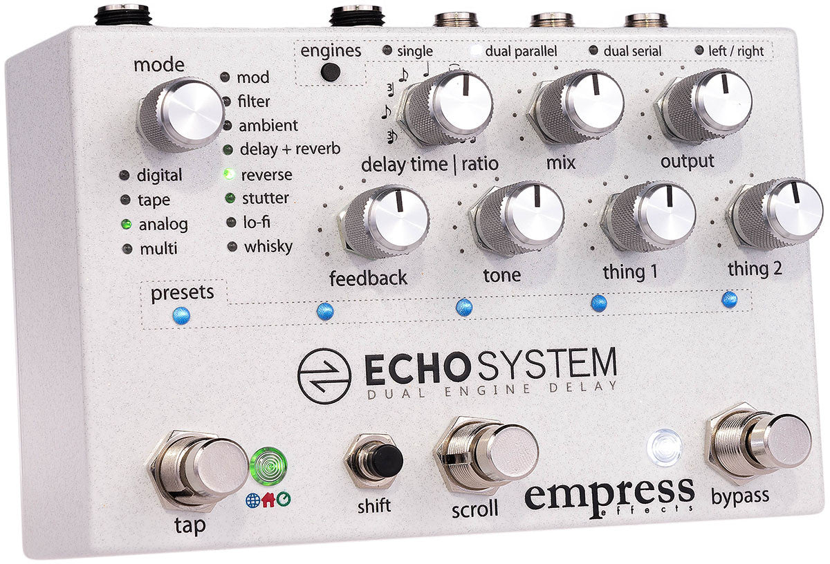Empress Effects Echosystem Delay Effects Pedal