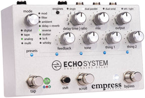 Empress Effects Echosystem Delay Effects Pedal