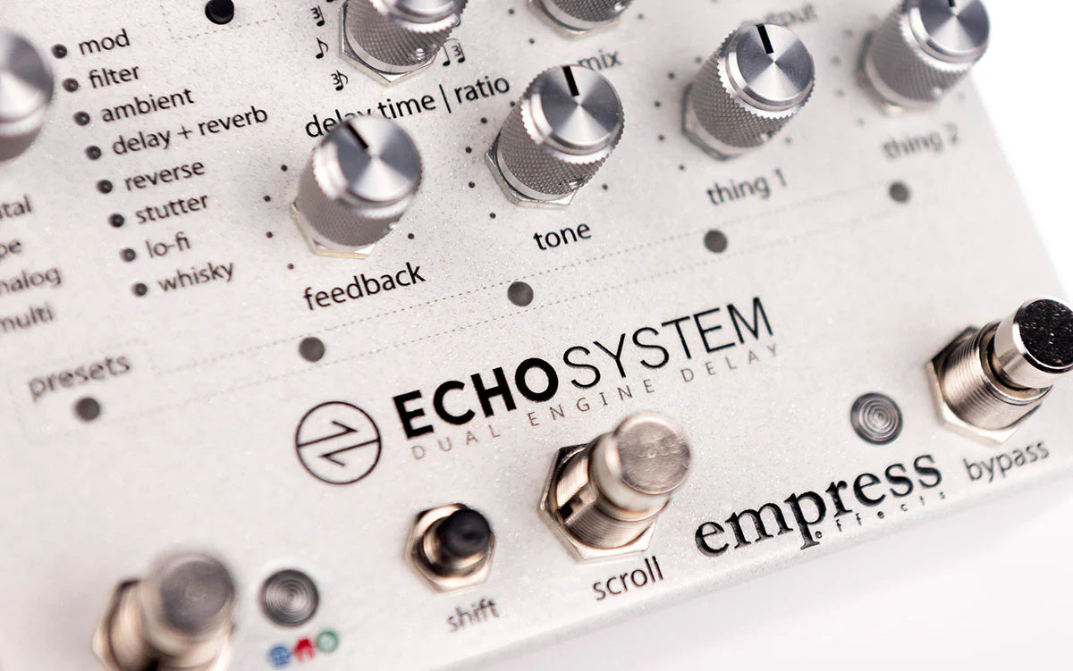 Empress Effects Echosystem Delay Effects Pedal
