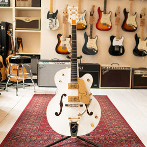 2007 Gretsch G6136T-59 White Falcon Hollow Body with Bigsby - Vintage White - Preowned