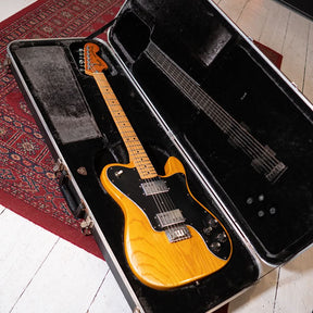 1977 Fender Telecaster Deluxe - Natural - OHSC - Preowned