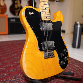 1977 Fender Telecaster Deluxe - Natural - OHSC - Preowned