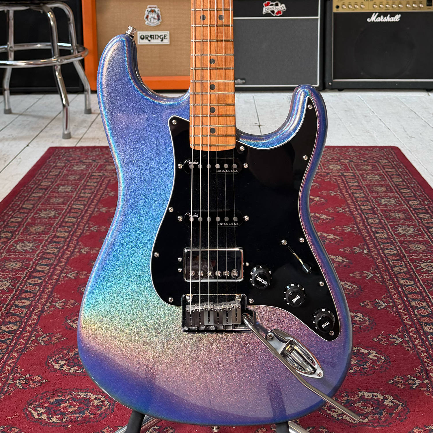 Fender 70th Anniversary American Ultra Stratocaster HSS - Amethyst - Preowned