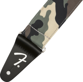 Fender Camo Strap, Woodland, 2"