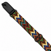 Guitarbitz Woven Guitar Strap 1.5 Inch - Chevron
