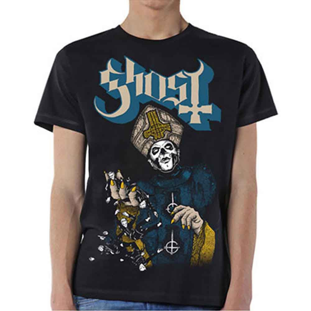Ghost Unisex T-Shirt: Papa of the World - Black