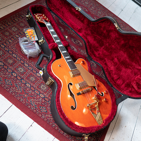 1995 Gretsch 6120 MIJ With OHSC - Nashville Orange Stain - Preowned