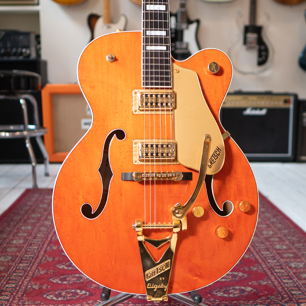 1995 Gretsch 6120 MIJ With OHSC - Nashville Orange Stain - Preowned