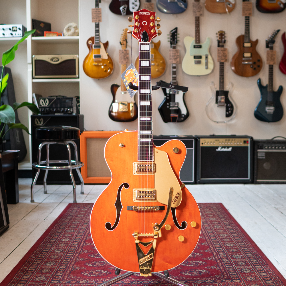1995 Gretsch 6120 MIJ With OHSC - Nashville Orange Stain - Preowned