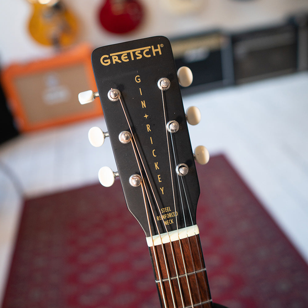Gretsch G9520E Gin Rickey Electro Acoustic Guitar + Hard Case - Preowned