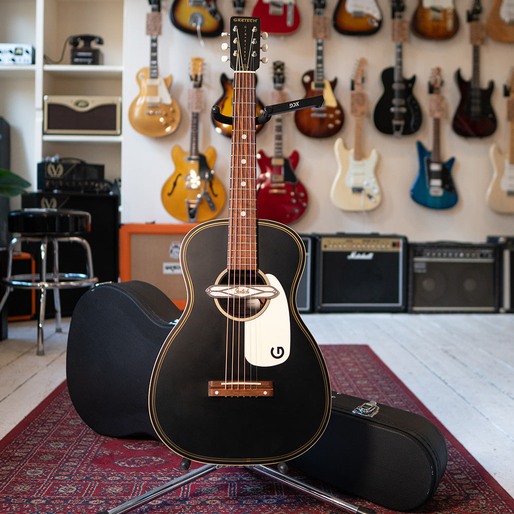 Gretsch G9520E Gin Rickey Electro Acoustic Guitar + Hard Case - Preowned