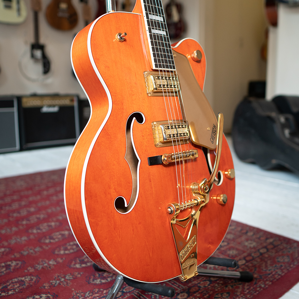 1995 Gretsch 6120 MIJ With OHSC - Nashville Orange Stain - Preowned