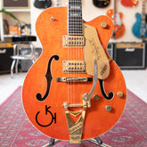 1992 Gretsch 6120 Nashville G Brand - Transparent Orange - OHSC - Preowned