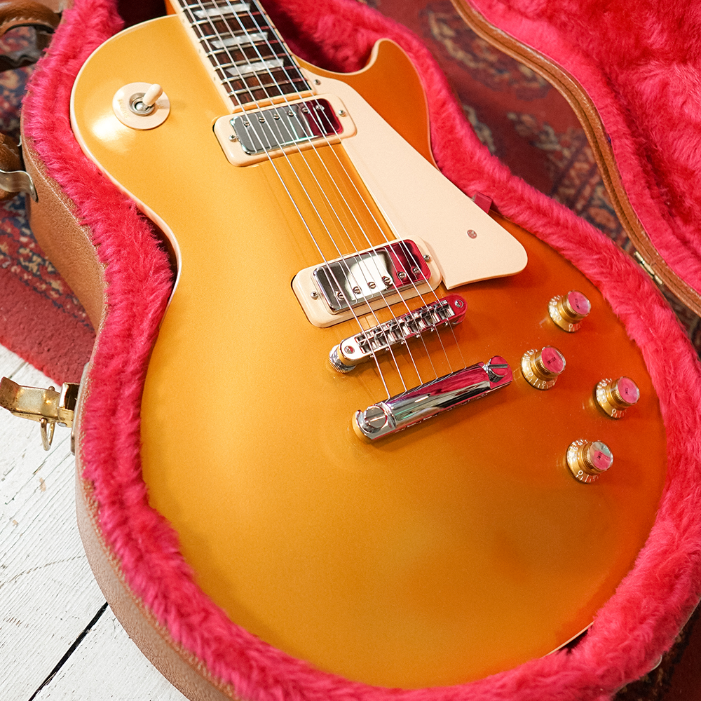 2001 Gibson Les Paul Deluxe Gold Top - OHSC - Preowned