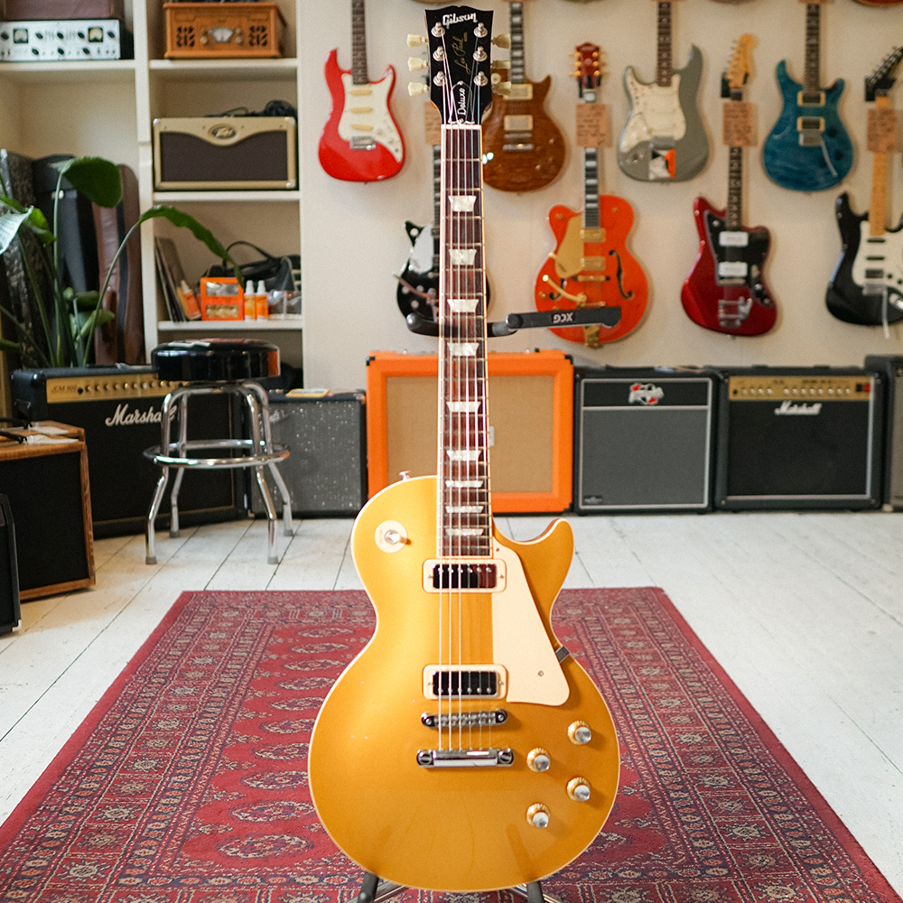 2001 Gibson Les Paul Deluxe Gold Top - OHSC - Preowned