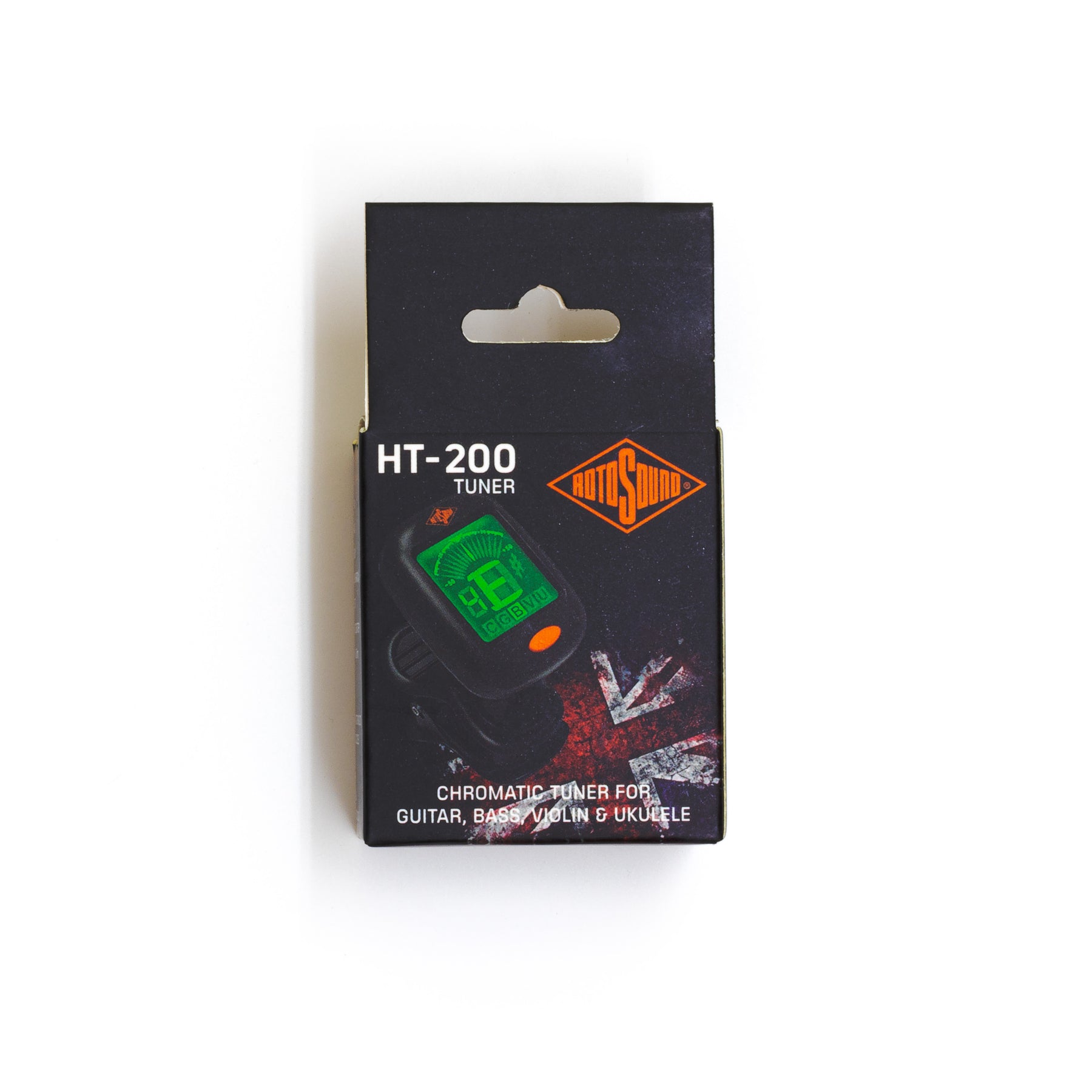 Rotosound HT-200 Clip-On Chromatic Headstock Tuner for Guitar