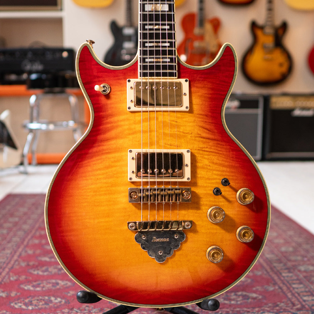 1981 Ibanez AR300 MIJ - Cherry Sunburst - Hiscox Hard Case - Preowned