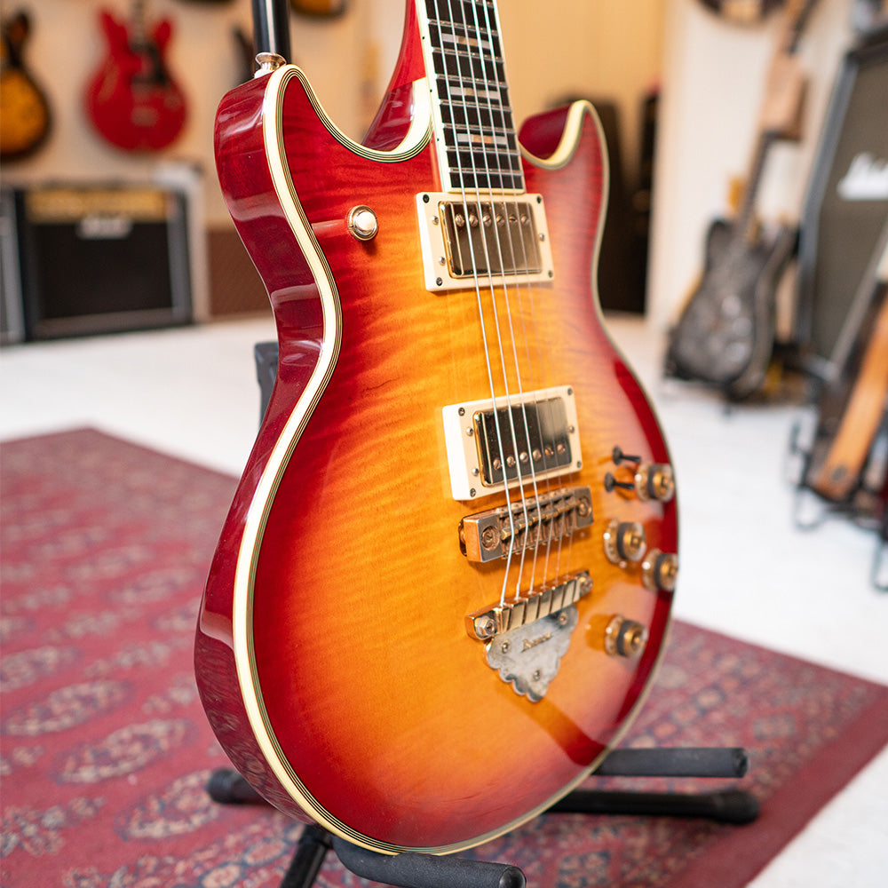 1981 Ibanez AR300 MIJ - Cherry Sunburst - Hiscox Hard Case - Preowned