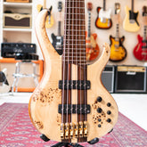 Ibanez BTB1606-NTF 6 String Active Bass Guitar Through Neck - Preowned with Case