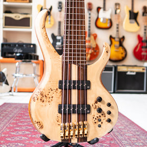 Ibanez BTB1606-NTF 6 String Active Bass Guitar Through Neck - Preowned with Case