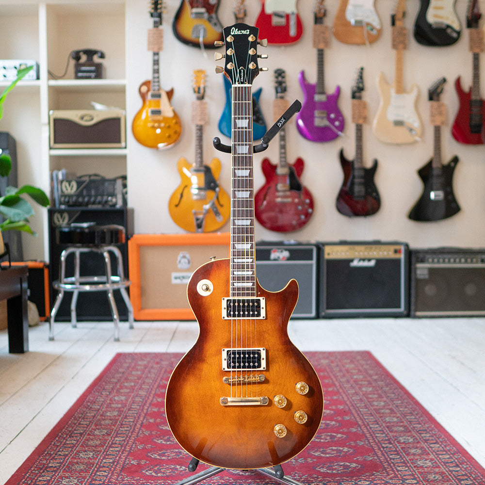 1976 Ibanez Made In Japan Law Suit Era Les Paul Standard - Antique Violin Burst - Preowned