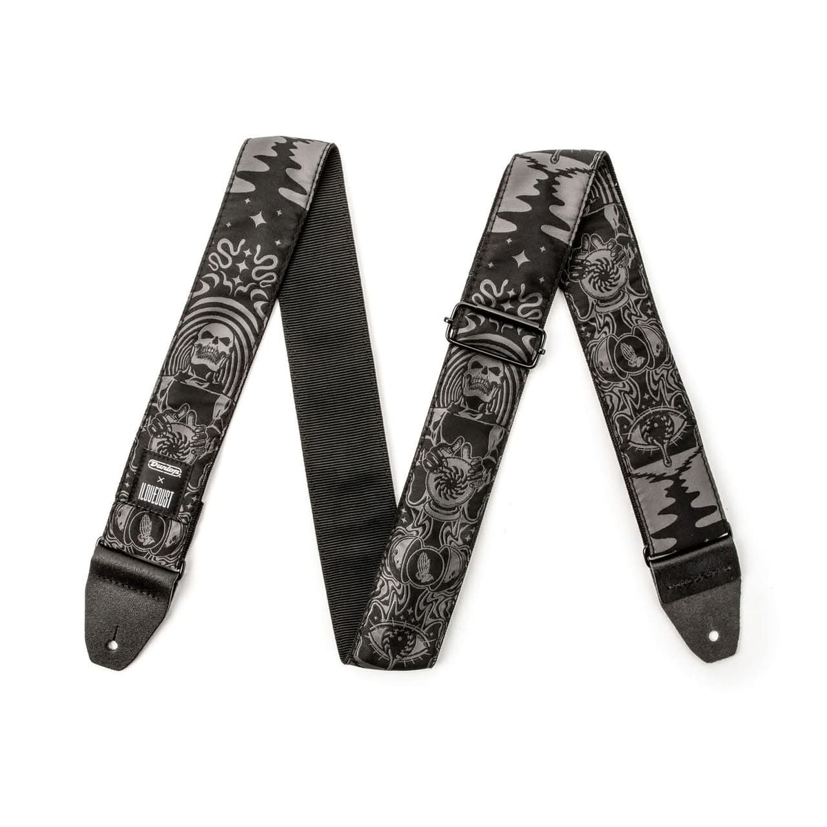 Jim Dunlop ILD13 I Love Dust Guitar Strap - Endless Midnight