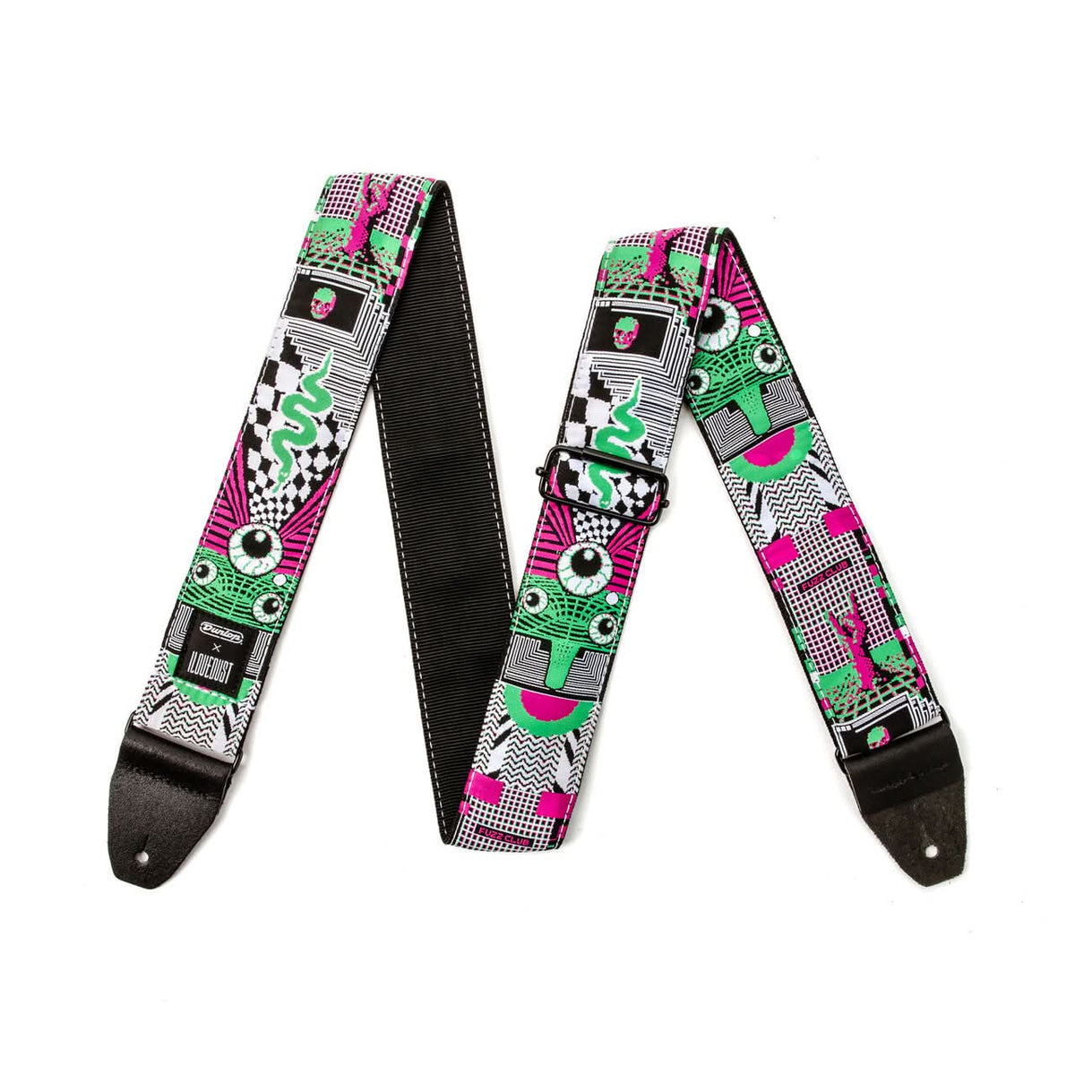 Jim Dunlop ILD14 I Love Dust Mnemonic Fuzz Guitar Strap