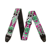 Jim Dunlop ILD14 I Love Dust Mnemonic Fuzz Guitar Strap