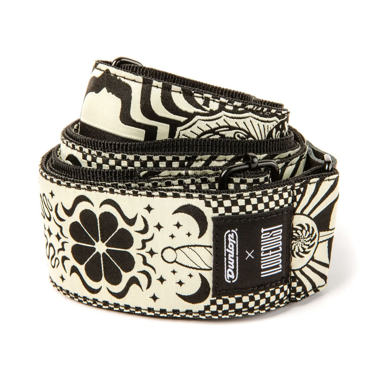 Jim Dunlop ILD15 I Love Dust Guitar Strap - Night Spells