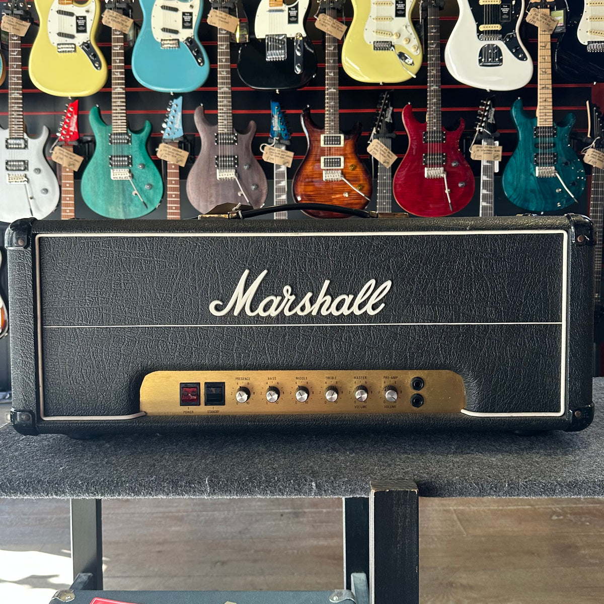 1979 Marshall 2204 JMP50 Mk2 Master Model Lead - 50 Watt Valve Amp Head - Preowned