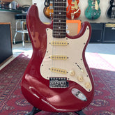 1989 Squier Made in Korea Stratocaster - Red with Rosewood Fingerboard - Preowned