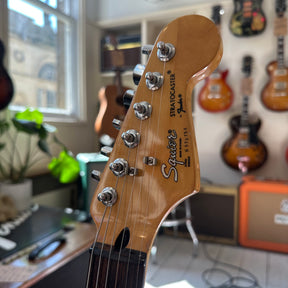 1989 Squier Made in Korea Stratocaster - Red with Rosewood Fingerboard - Preowned
