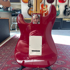 1989 Squier Made in Korea Stratocaster - Red with Rosewood Fingerboard - Preowned