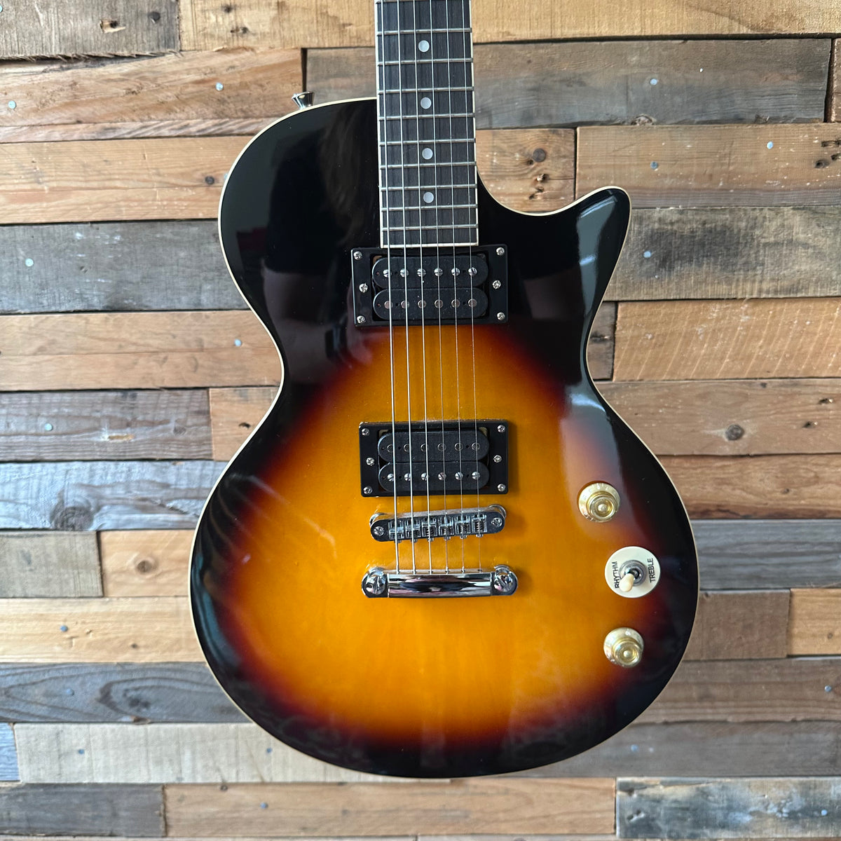 Donner Les Paul Style Electric Guitar - Tobacco Burst - Preowned