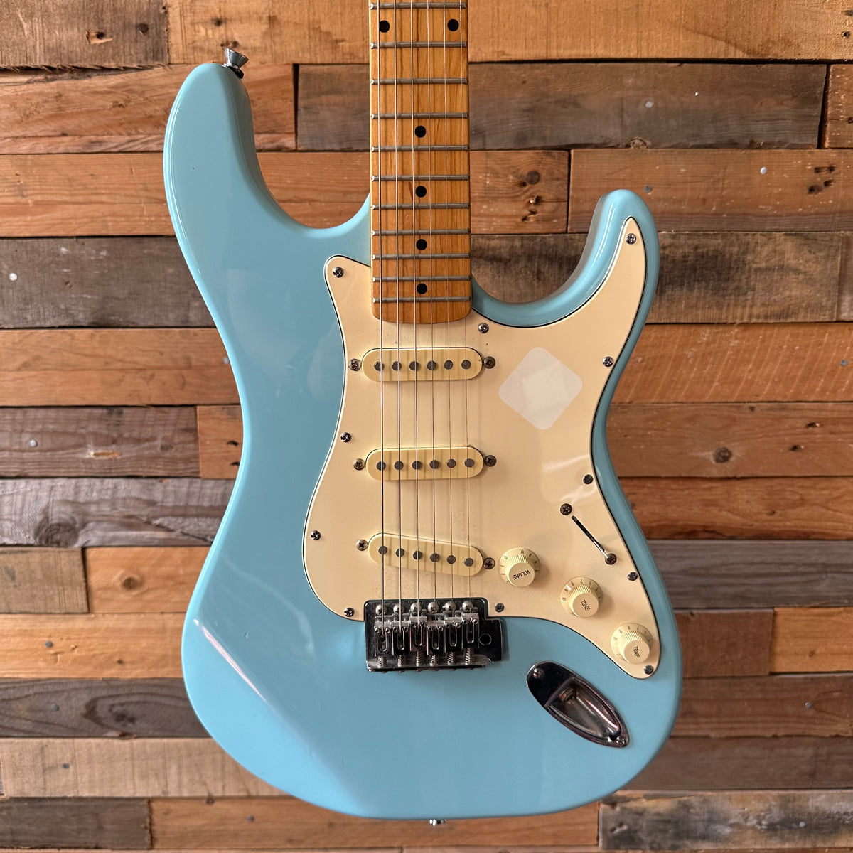 Bluerock Stratocaster Copy Electric Guitar - Sonic Blue - Preowned