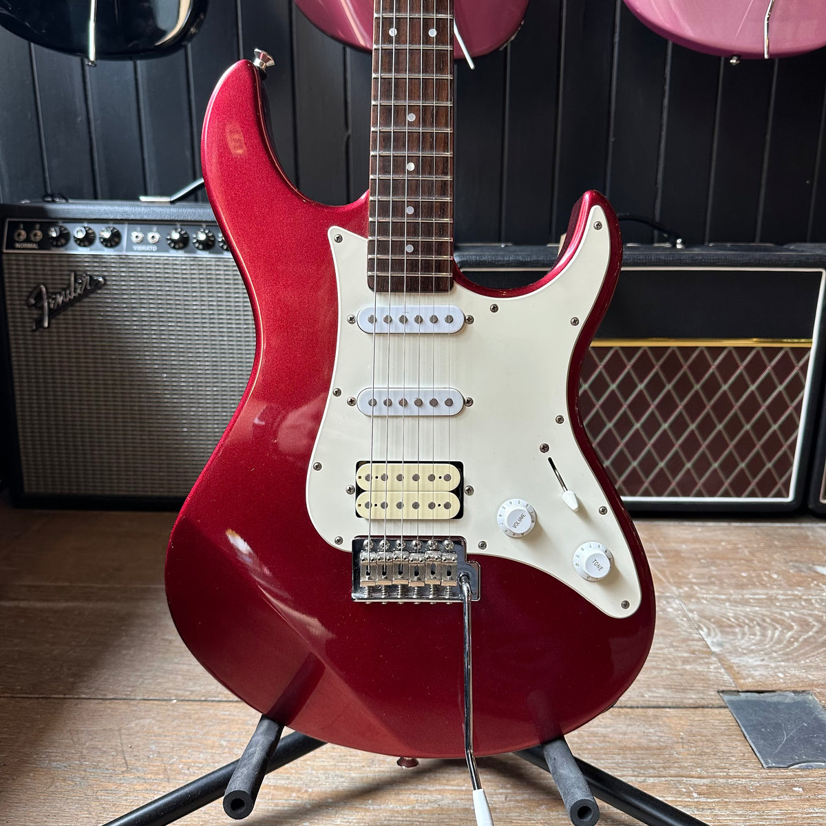 Yamaha Pacifica Electric Guitar - Metallic Red - Preowned