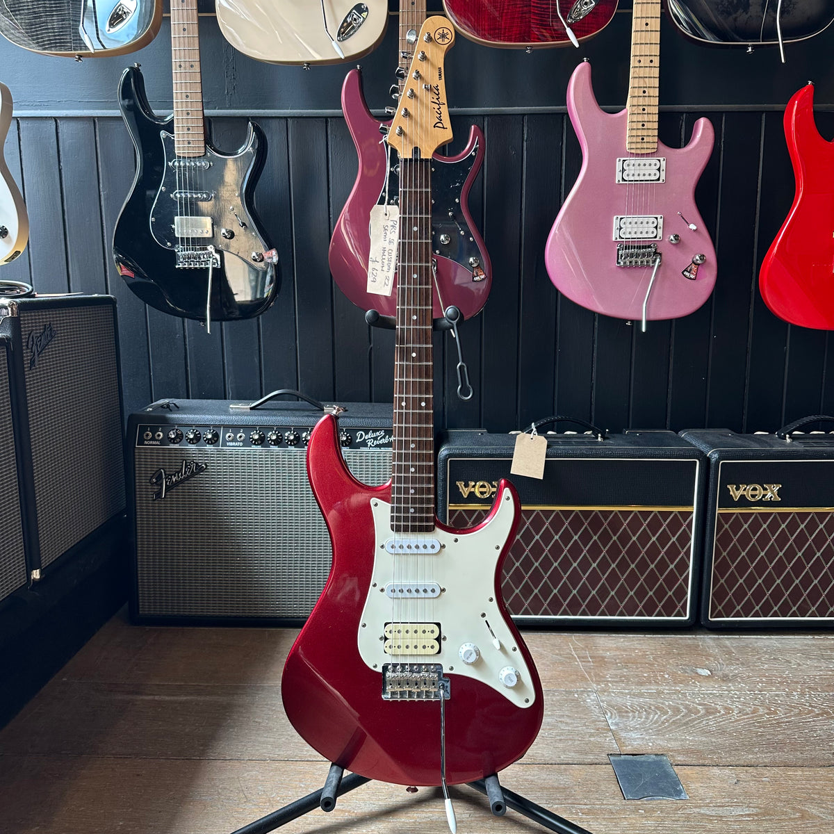 Yamaha Pacifica Electric Guitar - Metallic Red - Preowned