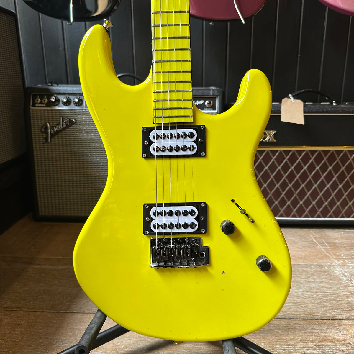 Dean Custom Zone 2 HB Electric Guitar - Yellow - Preowned