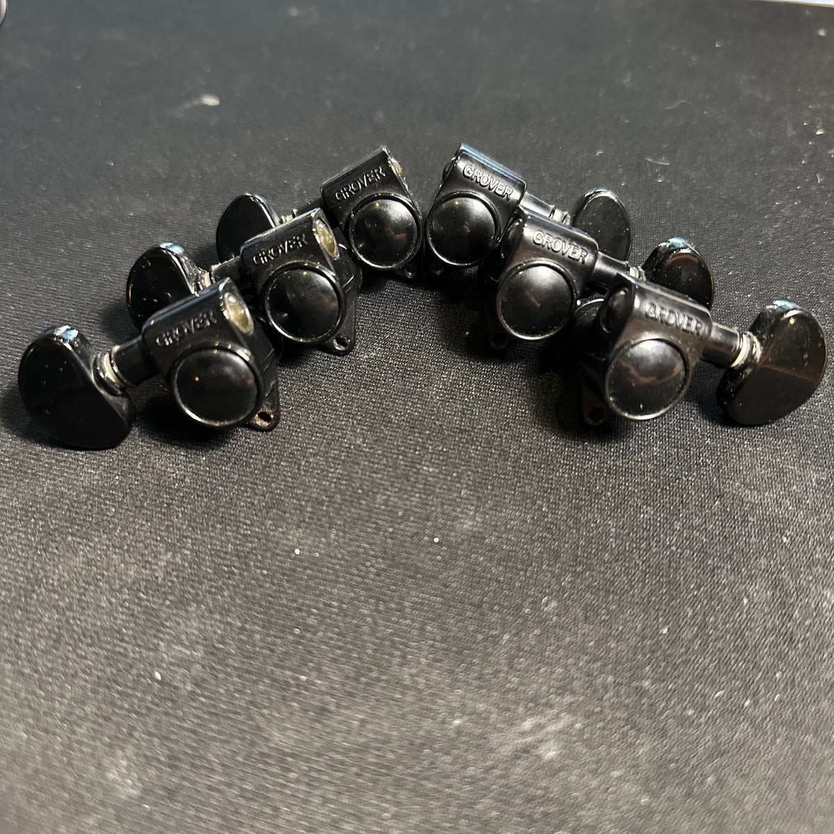 Grover 3x3 Rotomatic Machine Heads - Black - Preowned