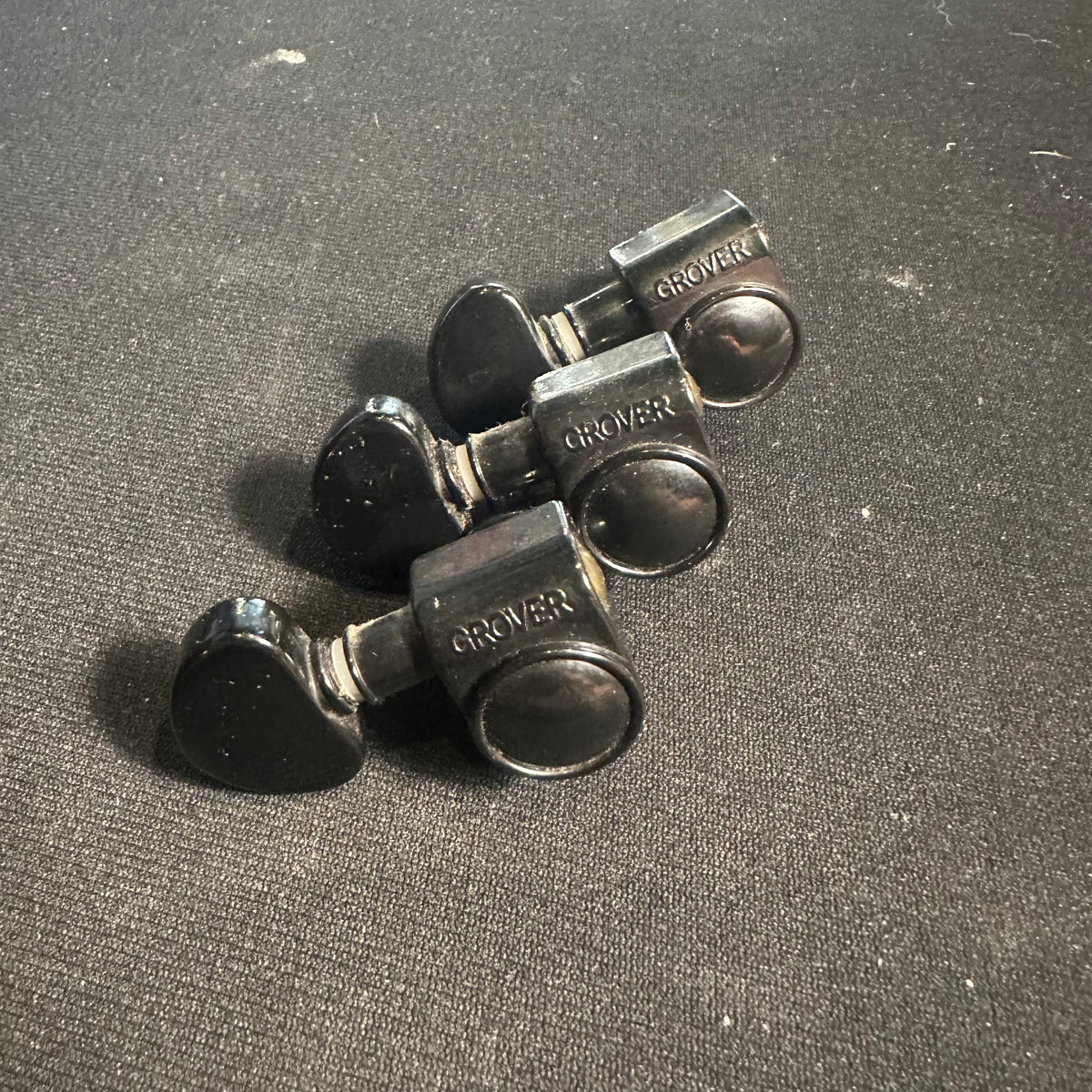 Grover 3x3 Rotomatic Machine Heads - Black - Preowned